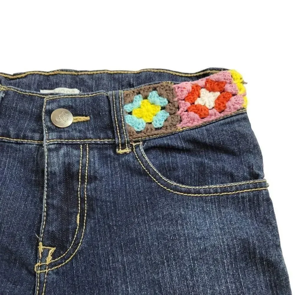 Children's Place crochet belt shorts 12